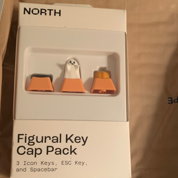 chug Other - Figural Key Cap Pack in Orange and White